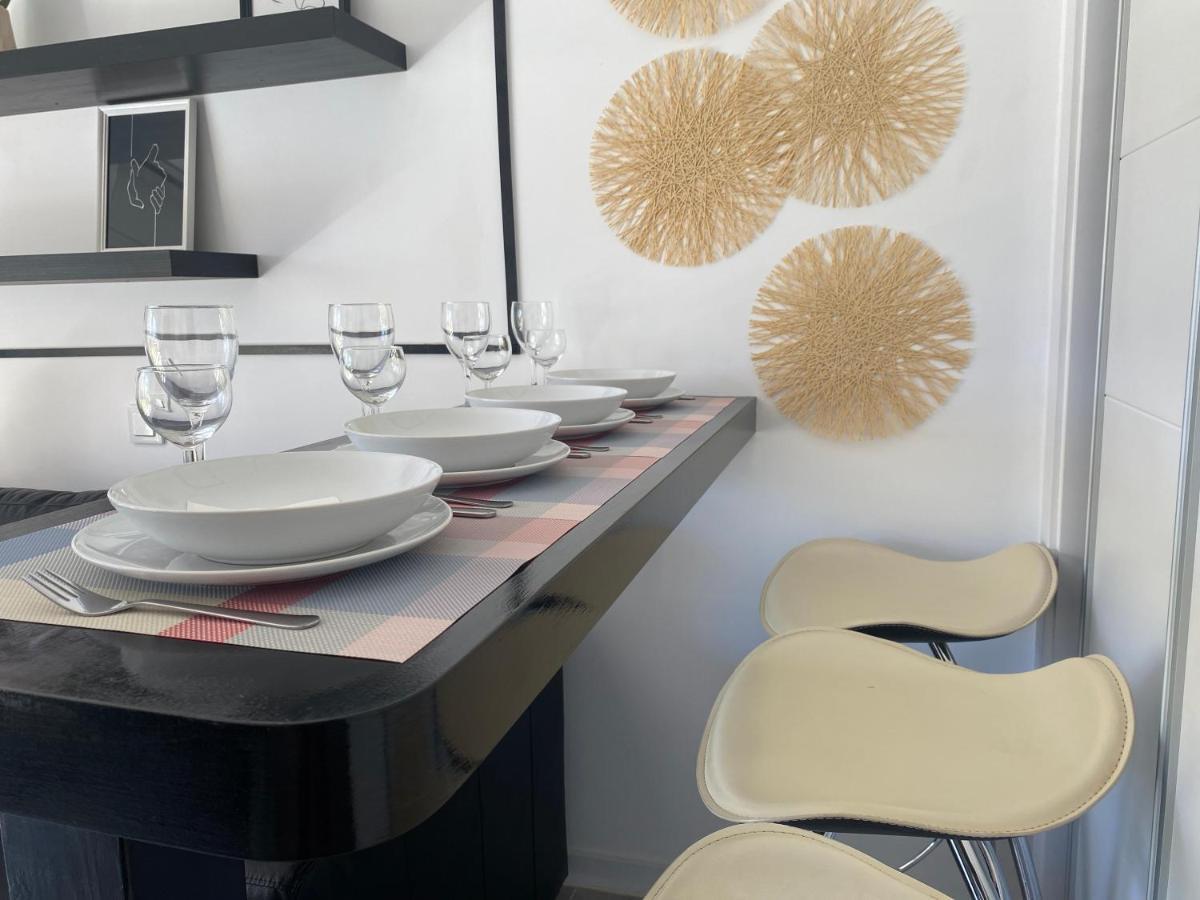 Modern Sea View Studio In Benal Beach Benalmadena Exterior photo