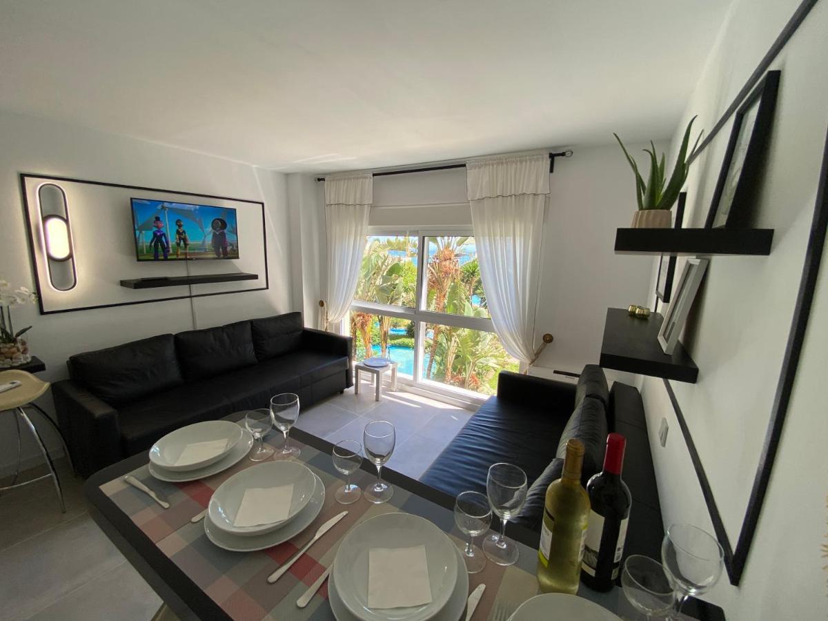 Modern Sea View Studio In Benal Beach Benalmadena Exterior photo